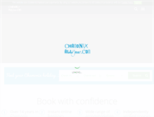 Tablet Screenshot of chamonixallyear.com